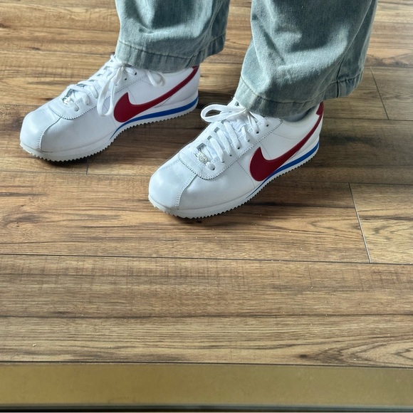 Nike Men’s Classic Cortez Leather 'Forrest Gump' - Size 11.5 US - Picture 6 of 6